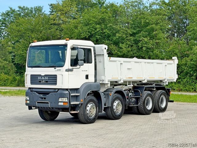 Tovornjak prekucnik MAN TGA 35350 * BORDMATIC * 8x4 * TOPZUSTAND
