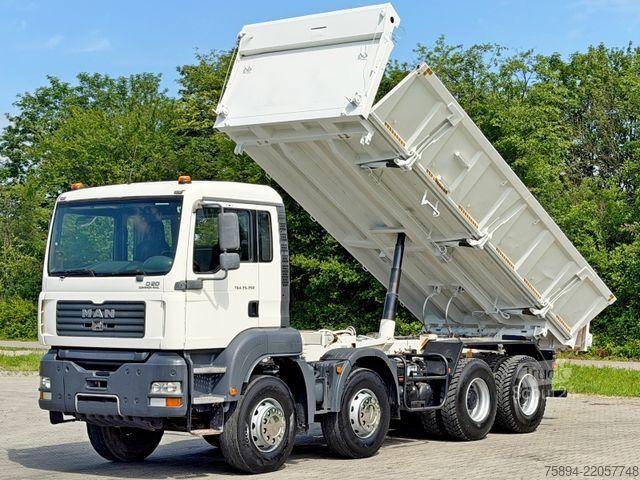 Tovornjak prekucnik MAN TGA 35350 * BORDMATIC * 8x4 * TOPZUSTAND