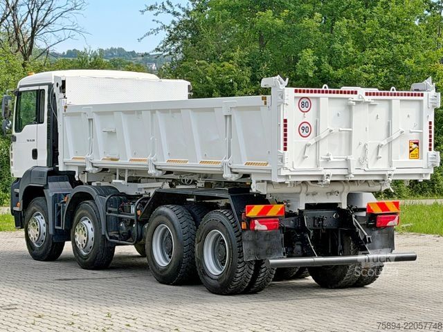 Tovornjak prekucnik MAN TGA 35350 * BORDMATIC * 8x4 * TOPZUSTAND