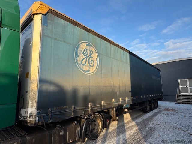 Semiremorcă deschisă cu prelată KÖGEL SN 24