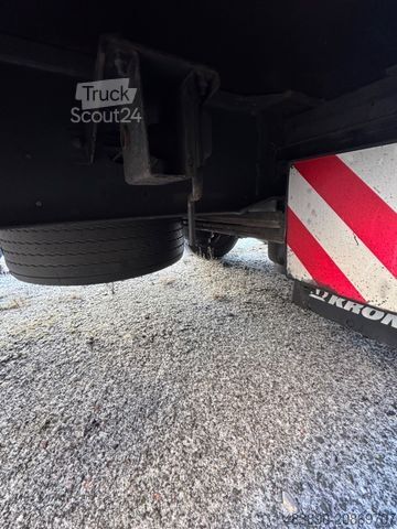 Otevřený návěs s plachtou KRONE SD/Liftachse