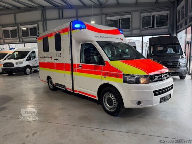 Gaisrinė mašina VOLKSWAGEN T5 Transporter*RTW KOFFER*LIEGE*TRAGESTUHL*3.25T