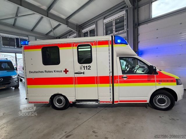 Gaisrinė mašina VOLKSWAGEN T5 Transporter*RTW KOFFER*LIEGE*TRAGESTUHL*3.25T