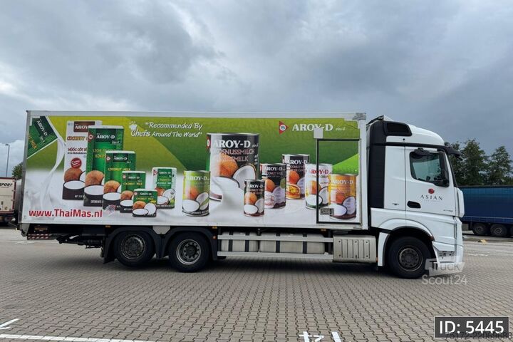 Transporte refrigerado/congelado Mercedes-Benz Actros 2748 BigSpace, Euro 6, 6x2 / Standklima ...
