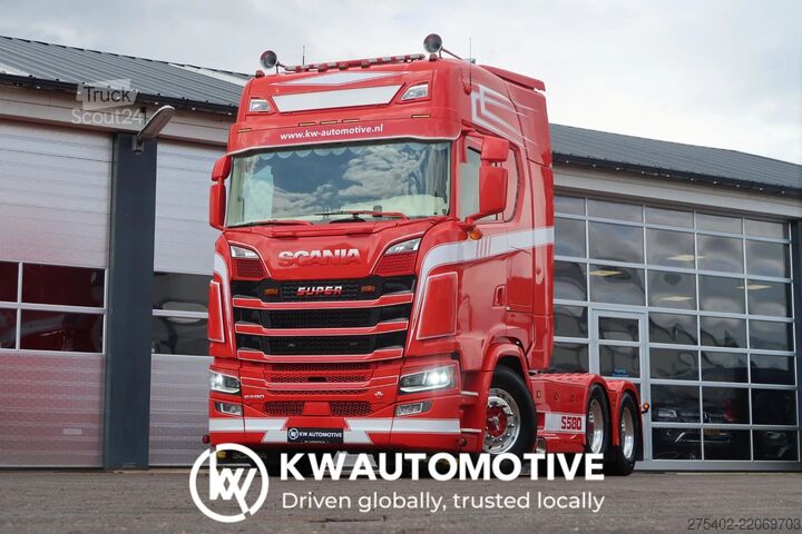 Standaard-SZM Scania S580 V8 NGS 6X2/ FULL AIR/ RETARDER/ HYDRAULICS...