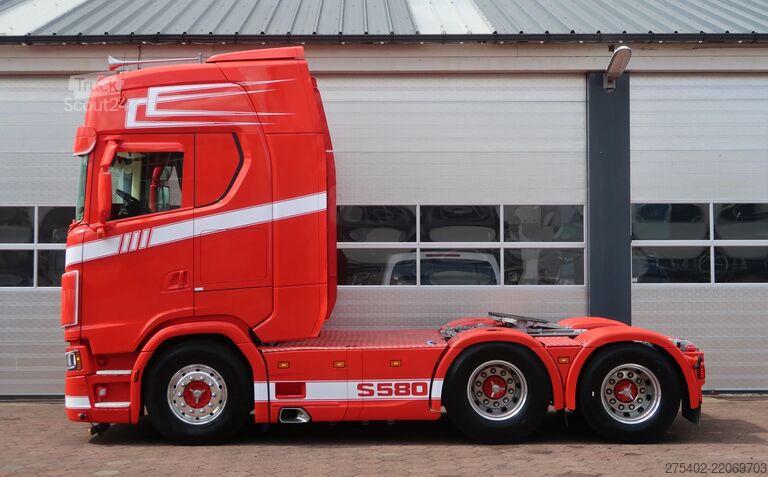 Standaard-SZM Scania S580 V8 NGS 6X2/ FULL AIR/ RETARDER/ HYDRAULICS...