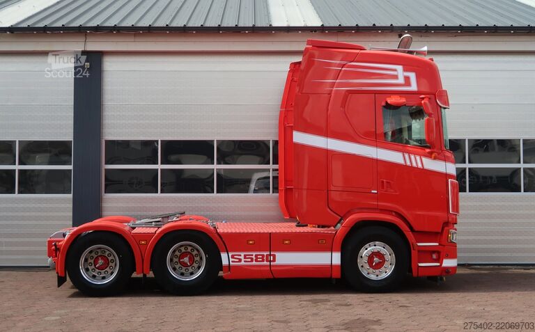 Standaard-SZM Scania S580 V8 NGS 6X2/ FULL AIR/ RETARDER/ HYDRAULICS...