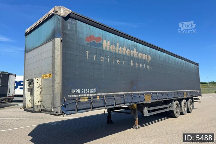 Schuifzeilen Schmitz Cargobull SCB*S3T / Disk brakes / Huckepack