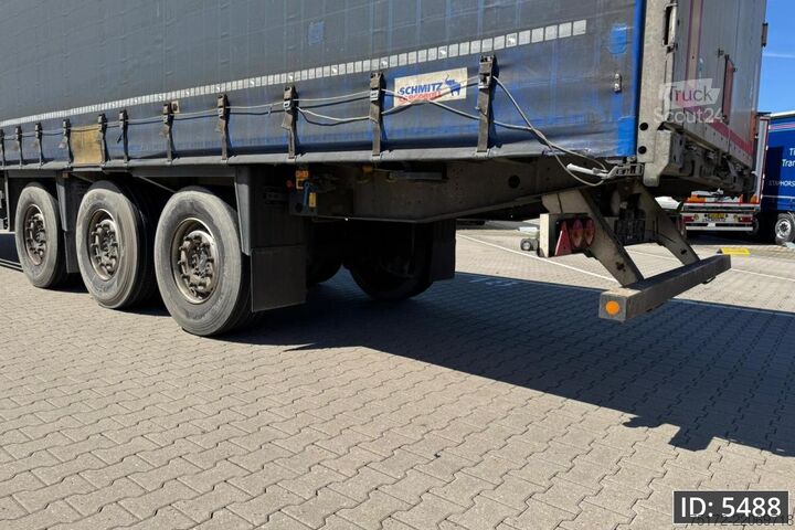Schuifzeilen Schmitz Cargobull SCB*S3T / Disk brakes / Huckepack