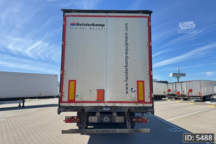 Schuifzeilen Schmitz Cargobull SCB*S3T / Disk brakes / Huckepack
