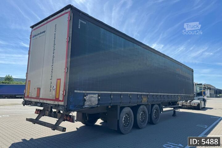Schuifzeilen Schmitz Cargobull SCB*S3T / Disk brakes / Huckepack