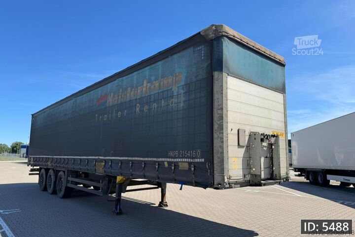 Schuifzeilen Schmitz Cargobull SCB*S3T / Disk brakes / Huckepack
