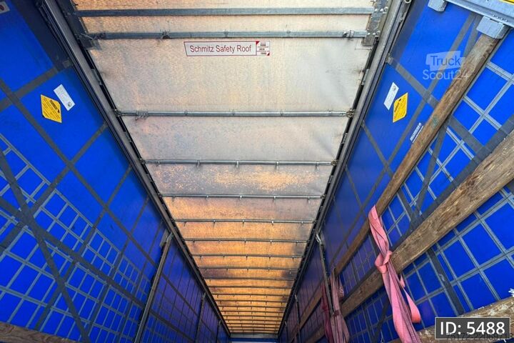 Schuifzeilen Schmitz Cargobull SCB*S3T / Disk brakes / Huckepack