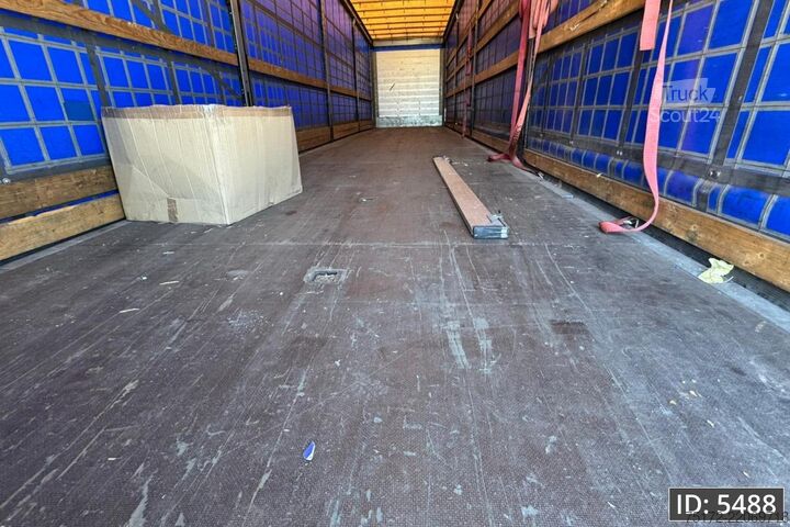 Schuifzeilen Schmitz Cargobull SCB*S3T / Disk brakes / Huckepack