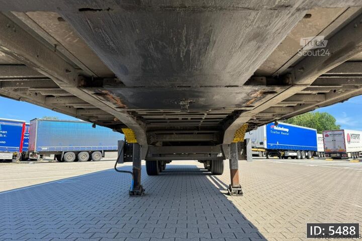 Schuifzeilen Schmitz Cargobull SCB*S3T / Disk brakes / Huckepack