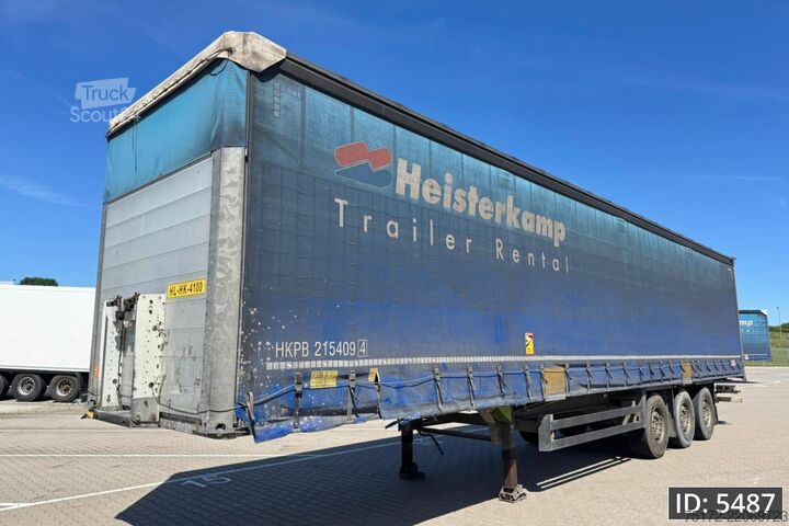 Schuifzeilen Schmitz Cargobull SCB*S3T / Disk brakes / Huckepack