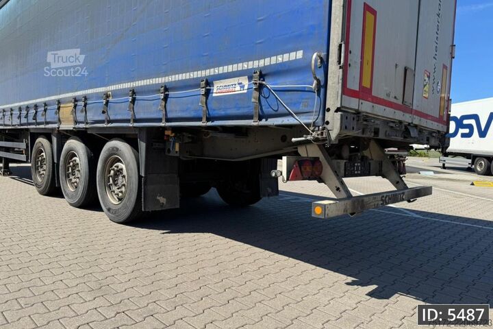 Schuifzeilen Schmitz Cargobull SCB*S3T / Disk brakes / Huckepack