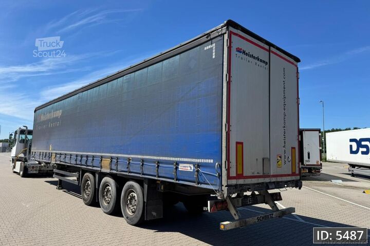 Schuifzeilen Schmitz Cargobull SCB*S3T / Disk brakes / Huckepack