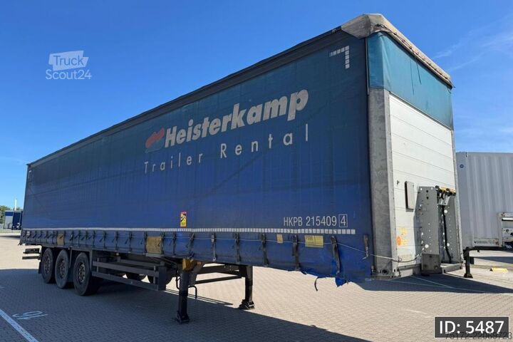 Schuifzeilen Schmitz Cargobull SCB*S3T / Disk brakes / Huckepack