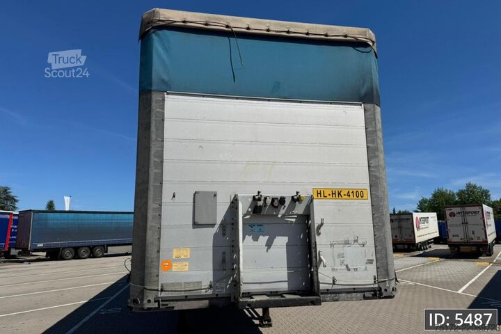 Schuifzeilen Schmitz Cargobull SCB*S3T / Disk brakes / Huckepack