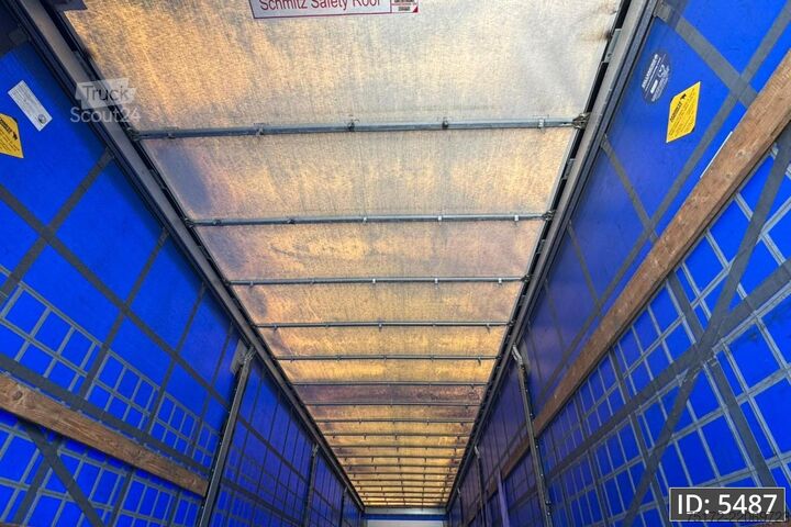 Schuifzeilen Schmitz Cargobull SCB*S3T / Disk brakes / Huckepack