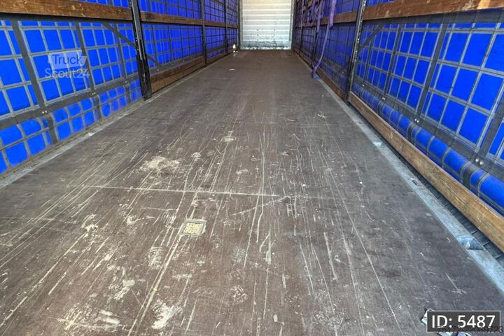 Schuifzeilen Schmitz Cargobull SCB*S3T / Disk brakes / Huckepack