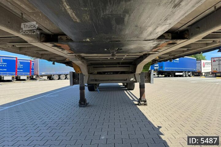 Schuifzeilen Schmitz Cargobull SCB*S3T / Disk brakes / Huckepack
