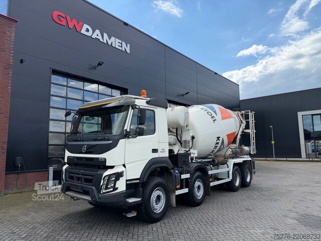 Liquidificador Volvo FMX 420 8x4 Stetter mixer 10 M3 Euro 6