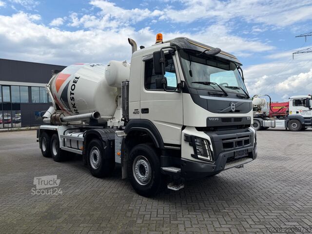Liquidificador Volvo FMX 420 8x4 Stetter mixer 10 M3 Euro 6