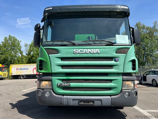 Gėrimų sunkvežimis Scania P340  E3 Alu-Latten LBW AHK Alufelgen Blatt Luft