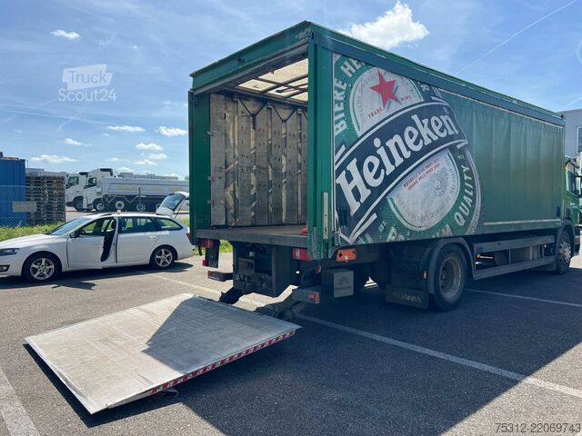 Gėrimų sunkvežimis Scania P340  E3 Alu-Latten LBW AHK Alufelgen Blatt Luft