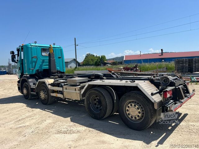 Kampós konténerszállító teherautó Scania R410  E6 8x2 Retarder Lift Lenkachse