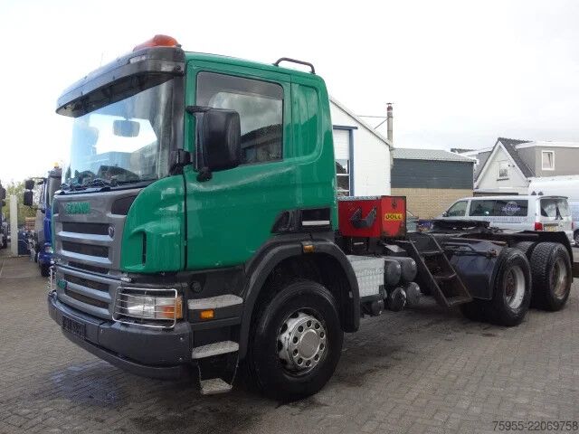 Carga pesada Scania P420 6x4 steelsprings