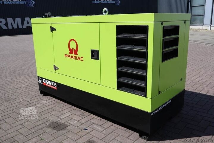 Aggregat Pramac GSW65P-ACP Unused, Valid inspection, *Guarantee! D