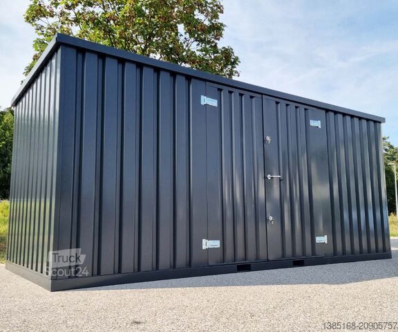 Container de transport maritim Elipo® Container Lagercontainer Materialcontainer 6m x 2m