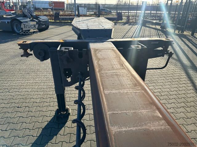 Transport de conteneurs D-TEC FLEXITRAILER / 45FT High Cube  MULTI / SAF + DI...