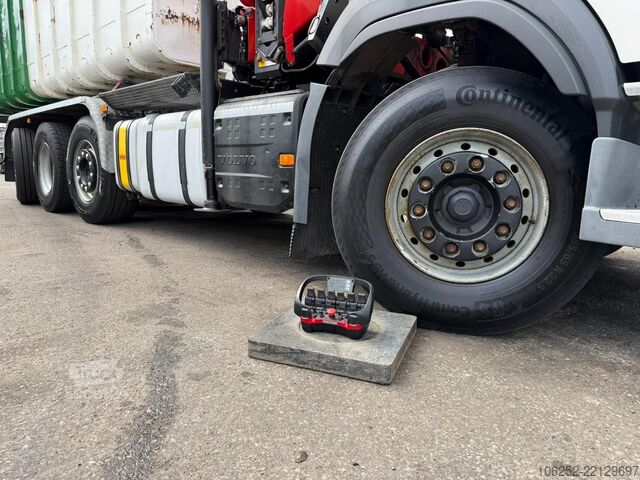 Система крюкових кронштейнів Volvo FM 420 8x2 HOOKLIFT + CRANE PALFINGER PK19.001 ...