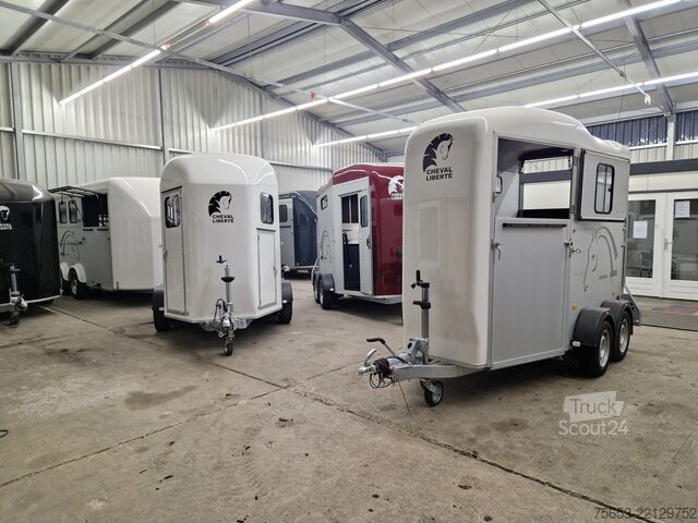 Arklių pervežimo priekaba Cheval Liberté Touring One single Horse Trailer Frontexit 1600kg Pullman brandnew