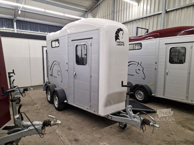 Arklių pervežimo priekaba Cheval Liberté Touring One single Horse Trailer Frontexit 1600kg Pullman brandnew