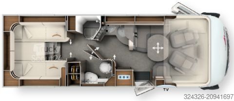 Integroitu matkailuauto Carthago chic c-line I 4.9 LE L MB*4,5to.*170PS