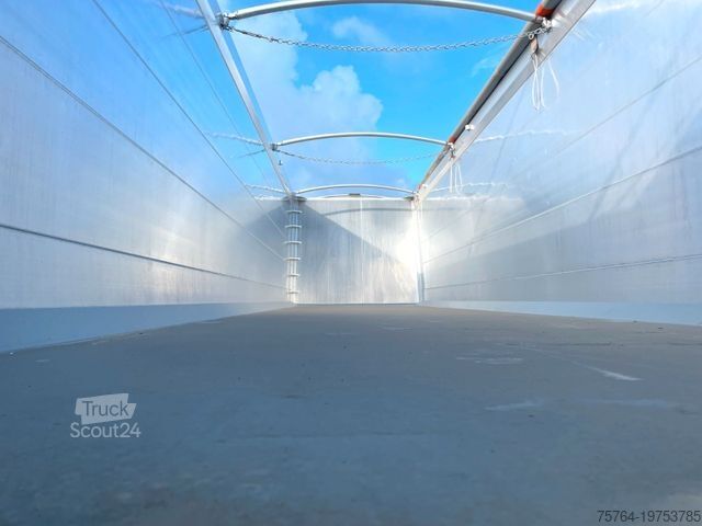 Tipper semitrailer GRANULA 55m³ Alu Kippauflieger / Alu-Chassi /Auch Miete!