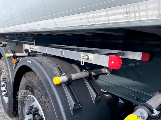 Tipper semitrailer GRANULA 55m³ Alu Kippauflieger / Alu-Chassi /Auch Miete!