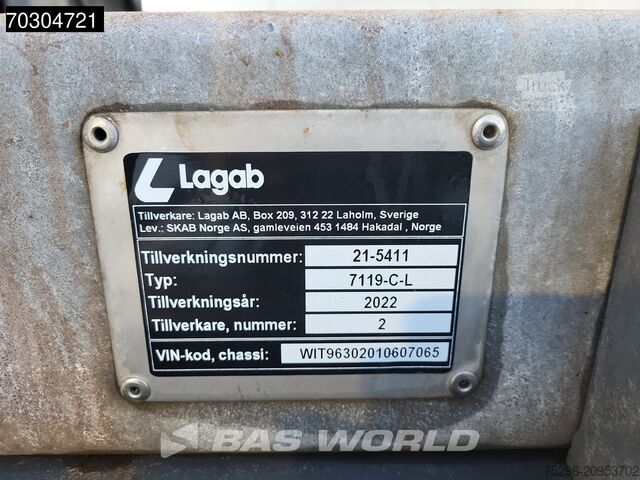  Mercedes Actros 2553 Actros 6X2 BDF Retarder Lift Axle A...