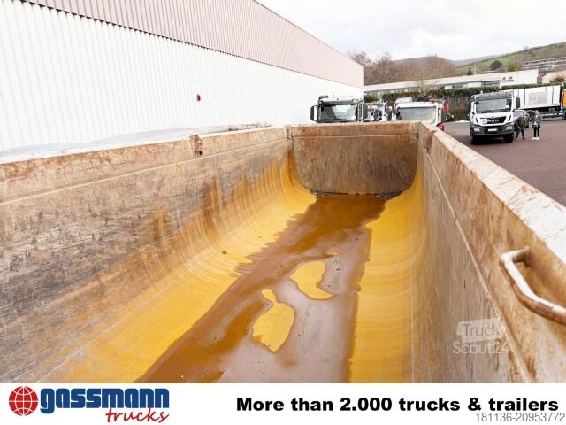 Polpriklopnik kiper Schmitz SKI 24 SL 7.2, Stahlmulde ca. 24m³, Liftachse