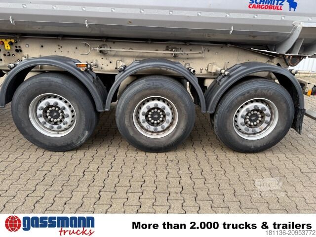 Polpriklopnik kiper Schmitz SKI 24 SL 7.2, Stahlmulde ca. 24m³, Liftachse