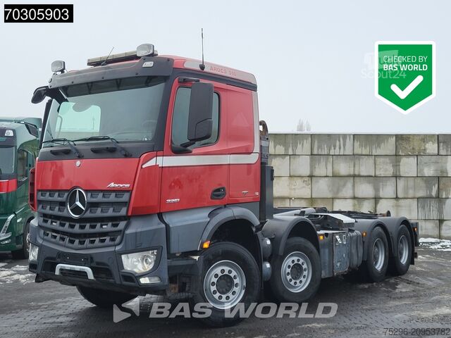 Kablio rankenos sistema Mercedes Arocs 3251 Arocs 8X4 Palfinger hooklift Big-Axl...
