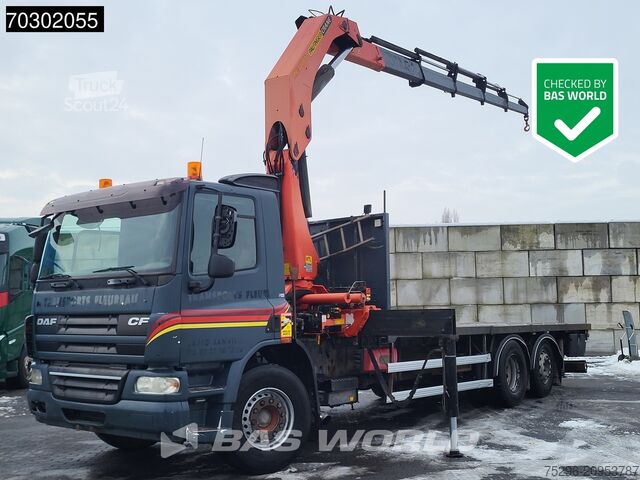  DAF CF75.310 6X2 Palfinger PK32080 Crane remote con...