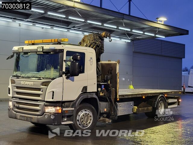  Scania P310 R 4X2 HMF 1823 K4 Crane Kran Remote contro...