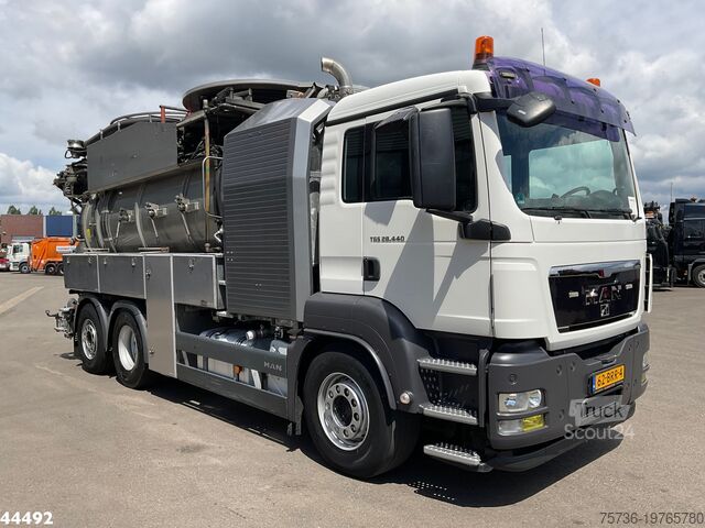 Vehicul de aspirație Man TGS 28.440 FFG Flensburger 12,5m³ Saug/Spul com...