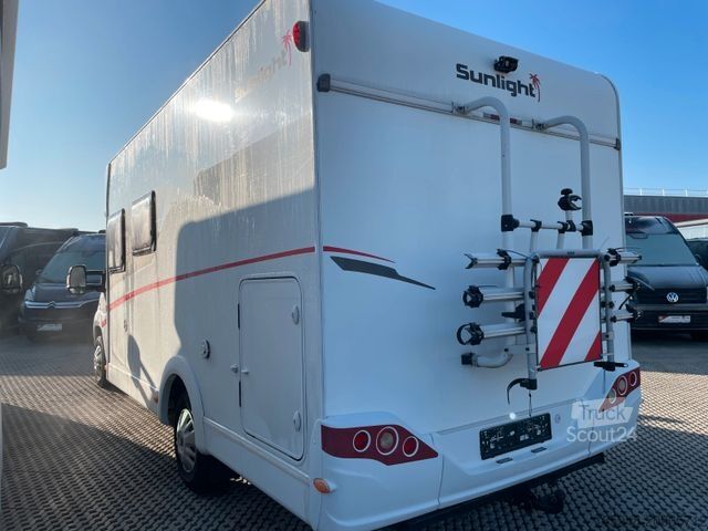 Camping-car semi-intégré SUNLIGHT T 65  | Automatik | Auto. Sat. + TV | AHK + RFK